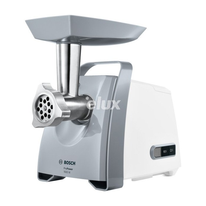 Hakklihamasin Bosch, 500W, valge/hõbedane