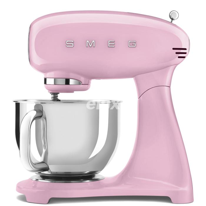 Köögikombain Smeg, 50`ndate stiil, 1000 W, pastellroosa