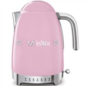 Veekeetja Smeg, 50`ndate stiil, pastellroosa