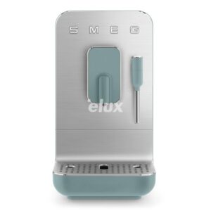 Espresso kohvimasin Smeg, 50`ndate stiil, smaragdroheline