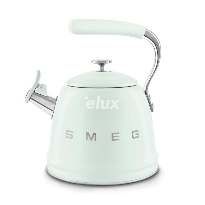 Veekeedukann Smeg, 50`ndate stiil, 2,3 l, pastellroheline