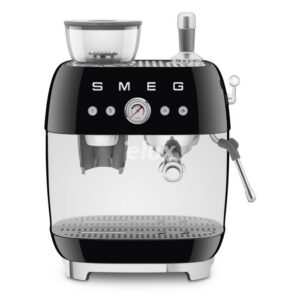 Espresso kohvimasin kohviveskiga Smeg, 50`ndate stiil, must