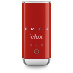 Piimavahustaja Smeg, 180ml, 50`ndate stiil, punane