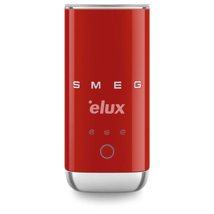 Piimavahustaja Smeg, 180ml, 50`ndate stiil, punane