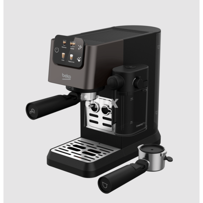 Espresso kohvimasin Beko, must/titaanium