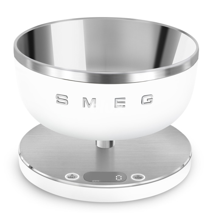 Elektrooniline köögikaal Smeg, valge matt