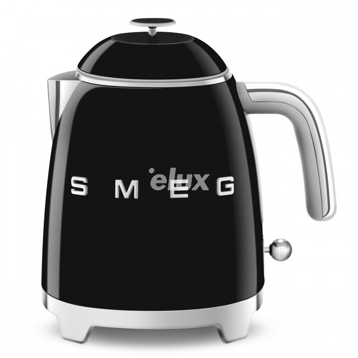 Veekeetja Smeg, 50`ndate stiil, 0,8 l, must