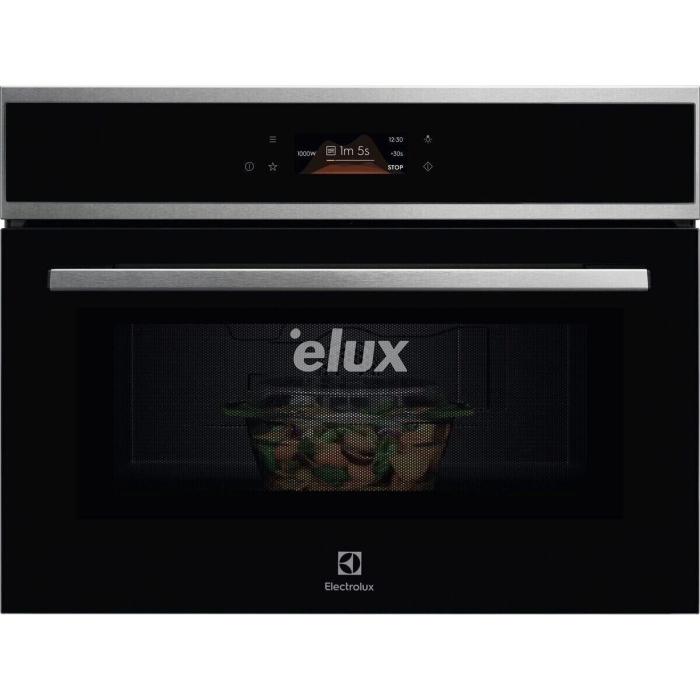 Kompaktne mikrolaineahi, Electrolux, 44 l, 1000 W, must/rv teras