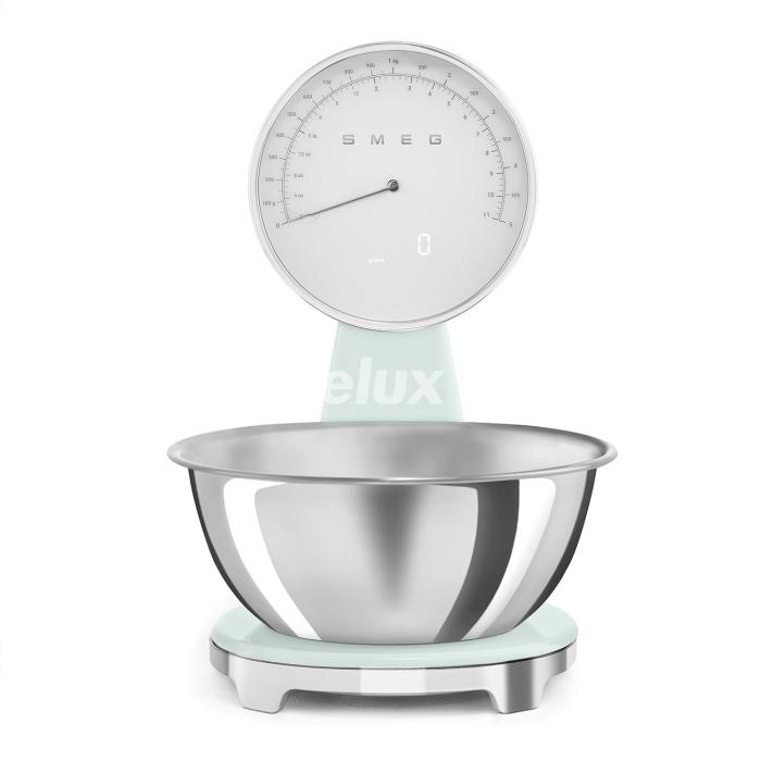 Analoog/digitaal köögikaal Smeg, pastellroheline