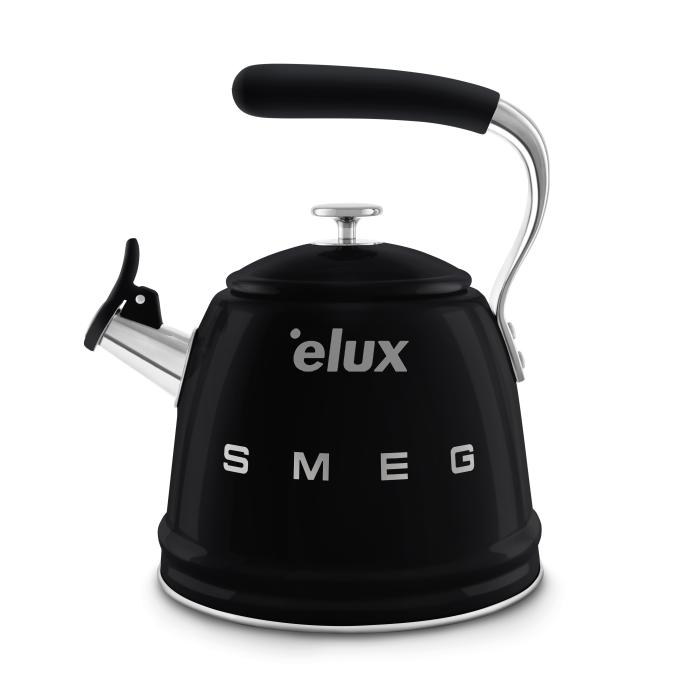 Veekeedukann Smeg, 50`ndate stiil, 2,3 l, must