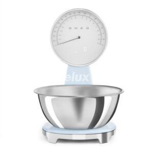 Analoog/digitaal köögikaal Smeg, pastellsinine