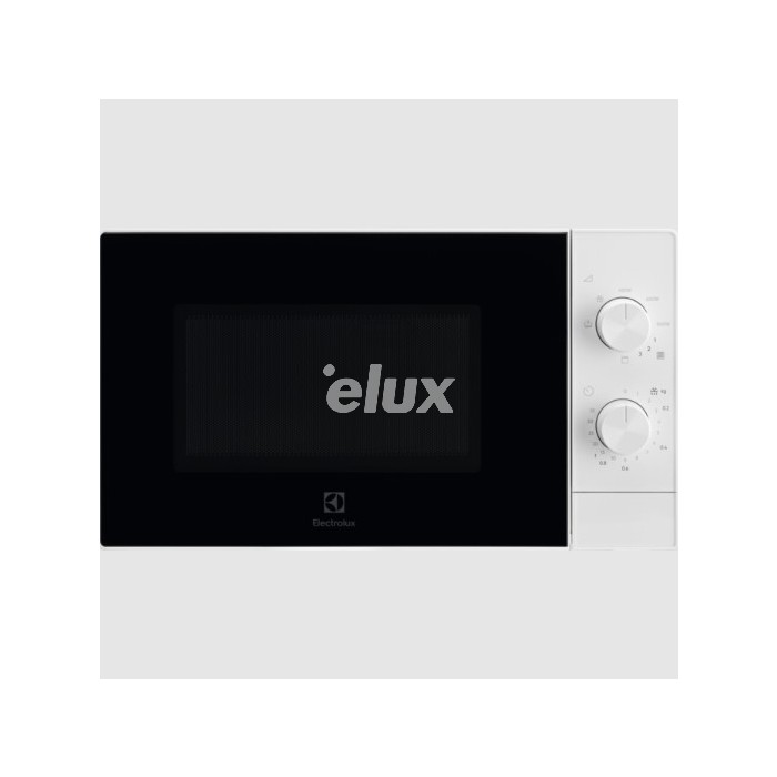 Mikrolaineahi Electrolux, eraldiseisev, 20 l, värvitud teras/valge, 1000/800 W