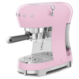 Espresso kohvimasin Smeg, 50`ndate stiil, pastellroosa