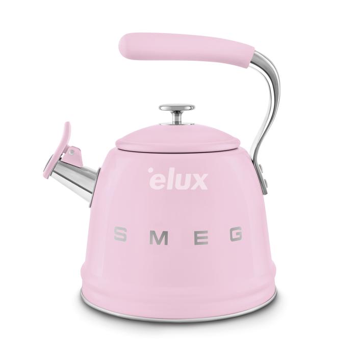 Veekeedukann Smeg, 50`ndate stiil, 2,3 l, pastellroosa