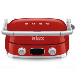 Lauagrill Smeg, 50`ndate stiil, punane