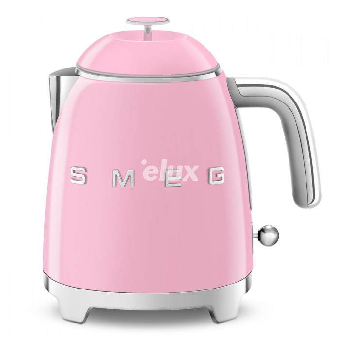 Veekeetja Smeg, 50`ndate stiil, 0,8 l, pastellroosa