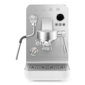 Espresso kohvimasin Smeg, 50`ndate stiil, matt valge